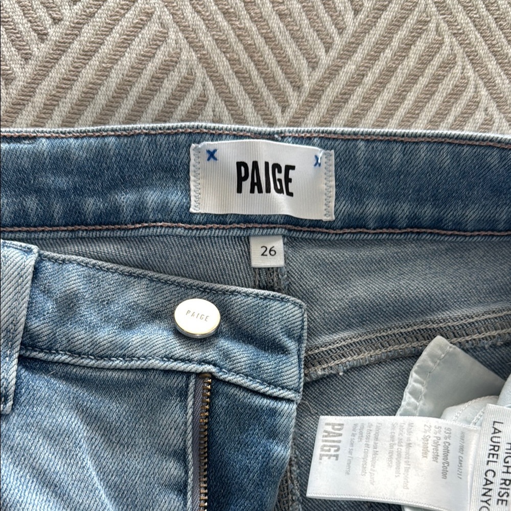 Paige Women's Blue Jeans